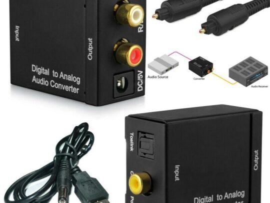 ADAPTADORES OPTICOS DIGITAL COAXIAL
